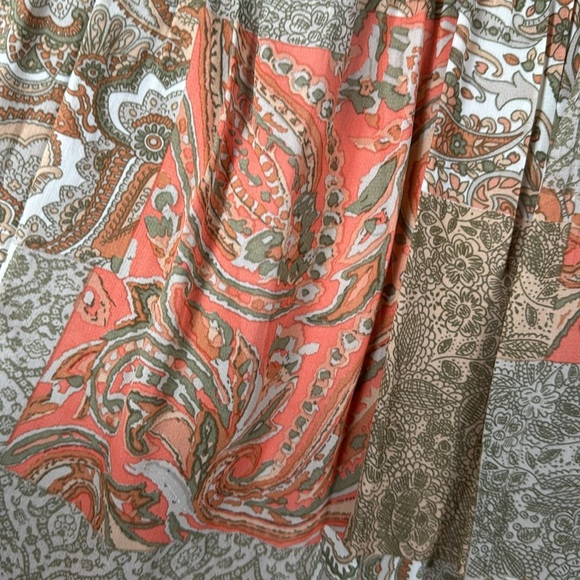 Show Me Your Mumu NWT Sadie Skirt/Dress Boho Cottagecore Hippie Paisley Small - Picture 4 of 10